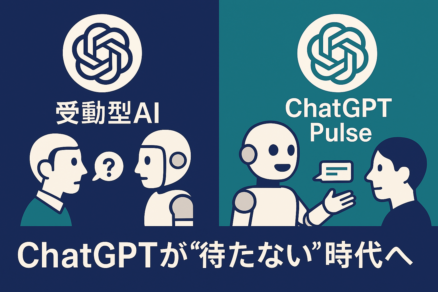 ChatGPT Pulseが示す“AIの能動化”