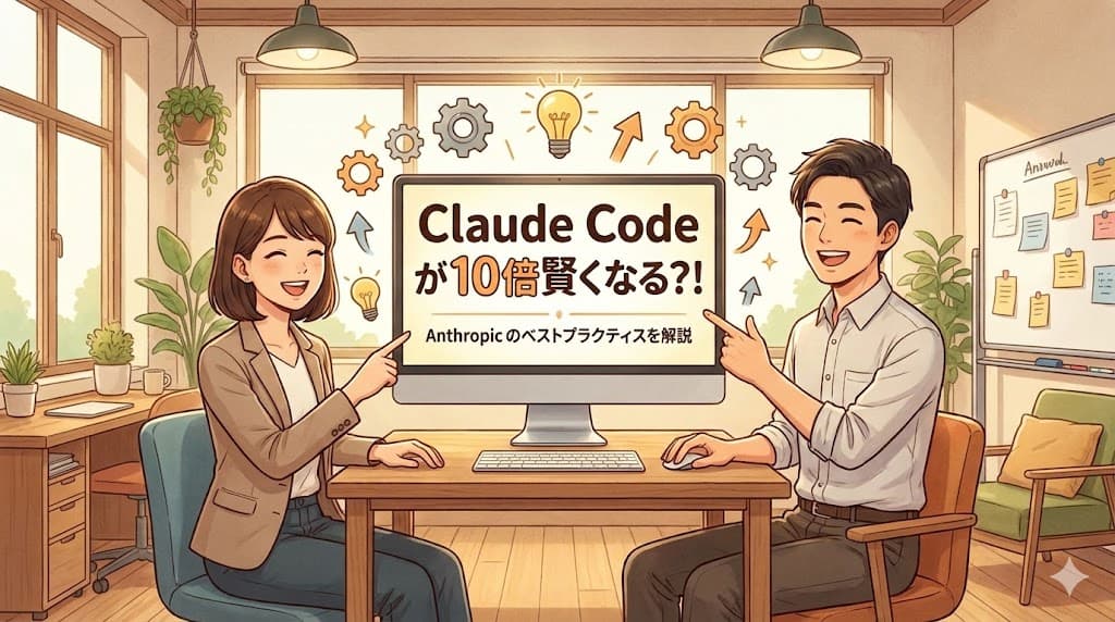 Claude Codeが10倍賢くなる？！Anthropicのベストプラクティスを解説