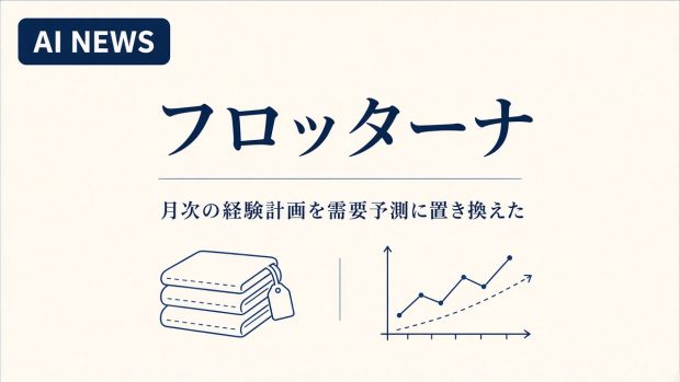 ドイツのタオルメーカー。月次の経験計画を需要予測に置き換えたこと