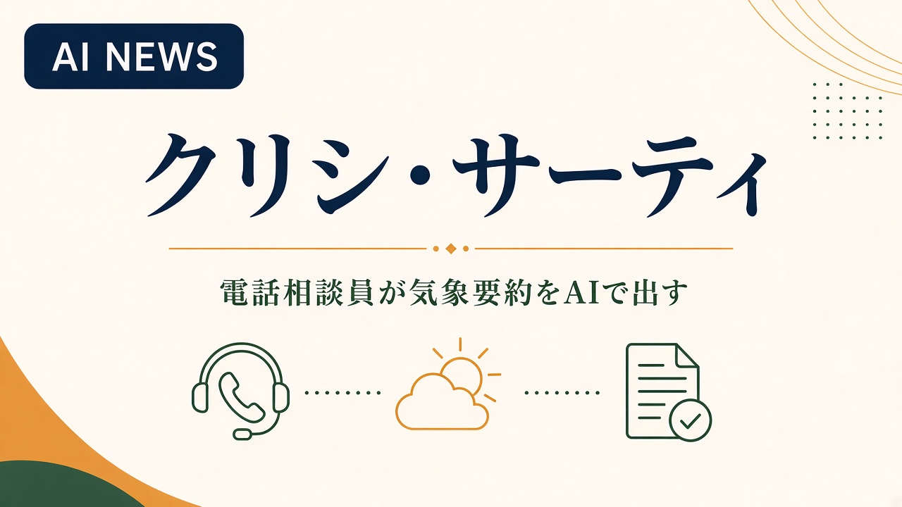 インドのキサン・コールセンター。電話相談員が気象などの要約をAIで出す